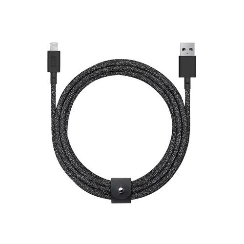 Кабель Native Union Belt Cable Lightning Cosmos Black (3 m) (BELT-KV-L-CS-BLK-3)