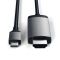 Кабель Satechi Type-C to 4K HDMI Cable Space Gray (ST-CHDMIM)