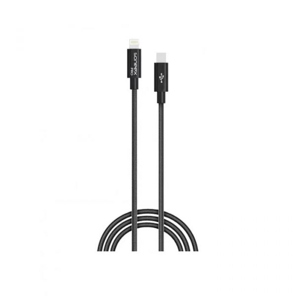 Кабель Soneex Pro Elite USB-C to Lightning Cable 1.2m (Black)