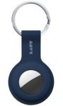 Чехол LAUT HUEX TAG для AirTag Dark Blue (L_AT_HT_NV)
