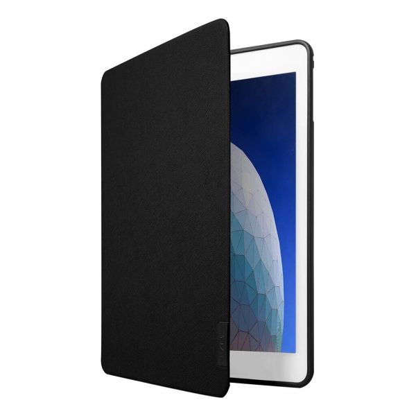 Чехол-книжка для iPad 10.2" (2019/2020/2021) и Apple Pencil 2 - LAUT Prestige Folio Case - Black (L_IPD192_PR_BK)