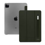 Чехол-книжка LAUT HUEX Smart Case для iPad Air 10.9” / iPad Pro 11” (2021/2020/2018) - Military Green (L_IPP21S_HP_MG)