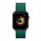 Ремешок из натур кожи Laut MILANO для Apple Watch 38/40 мм, изумрудный LAUT_AWS_ML_GN