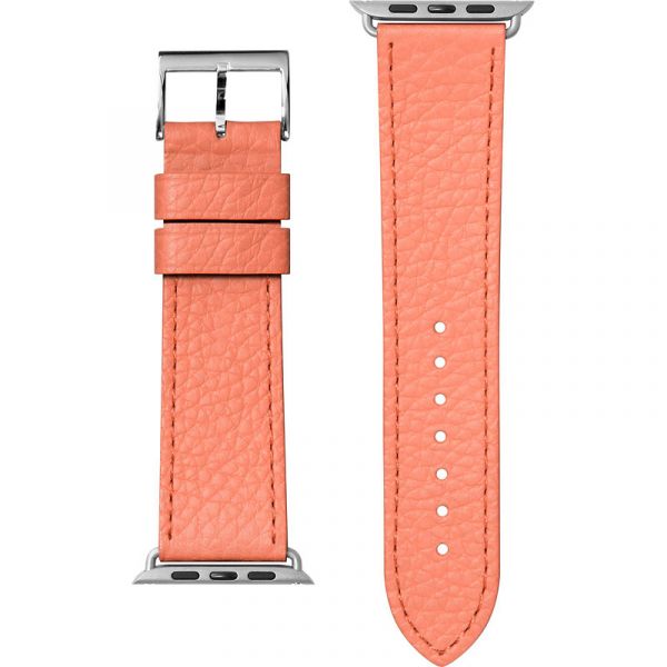 Ремешок из кожи Laut MILANO для Apple Watch 38/40 мм, коралловый LAUT_AWS_ML_P