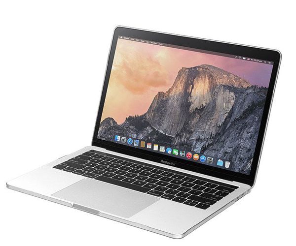 Чехол-накладка для MacBook Pro 13" - LAUT Slim Crystal-X - Clear (LAUT_13MP16_SL_C)