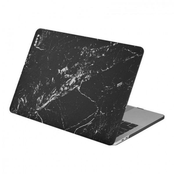 Чехол для MacBook Air 13" (2016), черный мрамор (LAUT_MA13_HXE_MB)