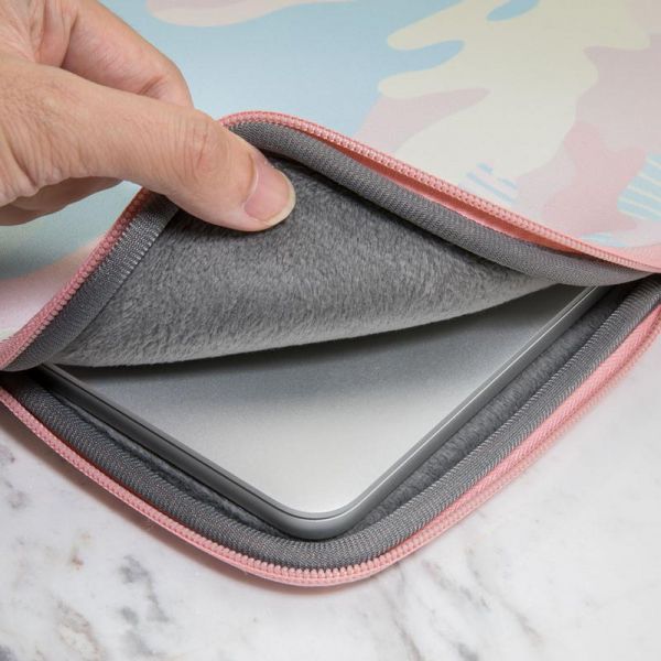 Чехол-папка для MacBook 13" - LAUT Pop Camo - Pastel (LAUT_MB13_PC_P)