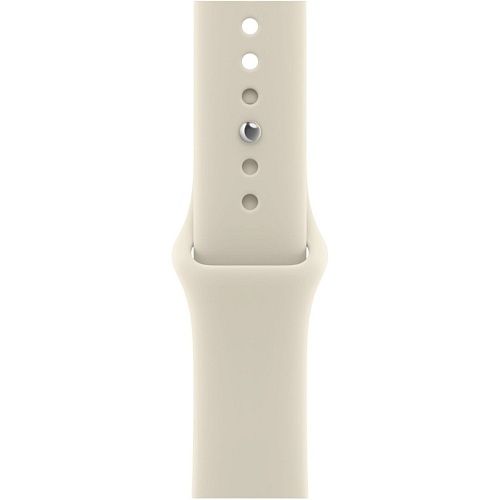 Apple Watch Series 12 GPS 42mm Light Gold Aluminum Case with Sand Sport Band M/L (MJEE4)