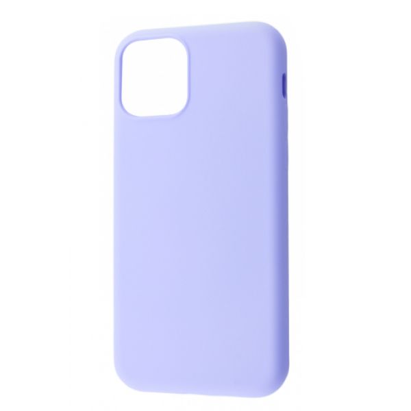 Чехол-накладка Silicone cover My Colors with Packing iPhone 11 Pro (light purple)
