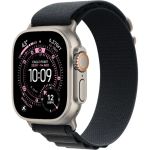 Apple Watch Ultra 3 LTE 49mm Natural Tit. Case w. Black Alpine Loop - Medium (MF1V4+MFTF4)