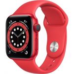 Apple Watch Series 6 LTE 40mm (PRODUCT)RED Aluminum Case with (PRODUCT)RED Sport Band (M02T3)