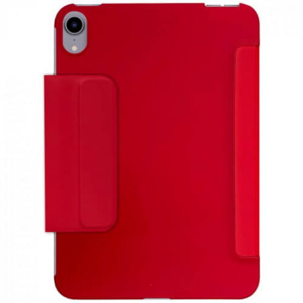 Чехол-книжка для iPad mini 6 2021 - Macally Protective case with Apple Pencil holder - Red (BSTANDM6-R)