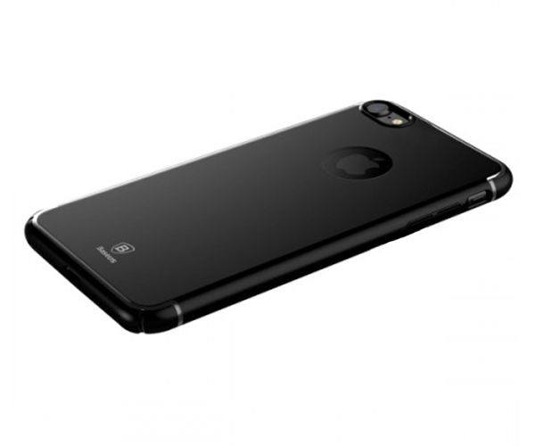 Чехол-накладка для iPhone 7/8 - Baseus Glitter Case (PC) - Matt Black (WIAPIPH7DWY1)