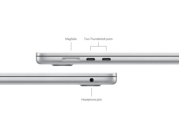MacBook Air M3 15,3" 8CPU/10GPU/24GB/512GB Silver 2024 (MC9J4)