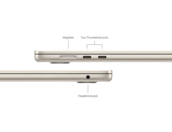 MacBook Air M3 15,3" 8CPU/10GPU/24GB/256GB Starlight 2024 (Z1BT00068)