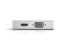 Адаптер Macally Mini DisplayPort to 3-in1 DVI/HDMI/VGA 4K - White (MD-3N1-4K)