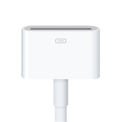 Адаптер-кабель Apple Lightning to 30-pin (0.2 m) (MD824)
