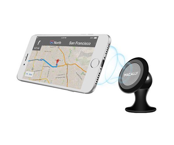 Автомобильный держатель для смартфона Macally Magnetic Car Dashboard Mount Holder (MDASHMAG)