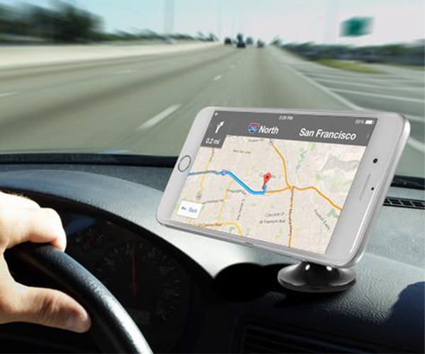 Автомобильный держатель для смартфона Macally Magnetic Car Dashboard Mount Holder (MDASHMAG)