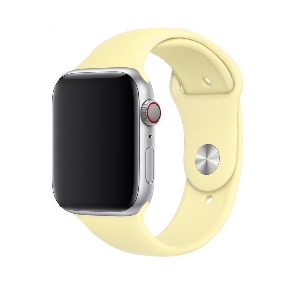 Ремешок Apple Watch Sport Band 38 mm/40 mm (S/M & M/L) 3pcs (mellow yellow)