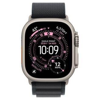 Apple Watch Ultra 3 GPS + Cellular 49mm Natural Tit. Case w. Black Alpine Loop - Medium (MFTF4)