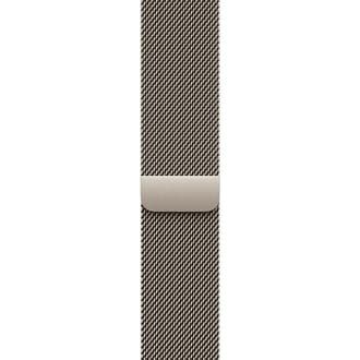 Apple Watch Series 11 GPS + Cellular 46mm Natural Tit. Case w. Natural Milanese Loop - S/M (MFCY4)