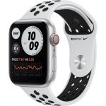 Apple Watch Nike Series 6 LTE 44mm Silver Aluminium Case with Pure Platinum/Black Sport B (MG2G3)