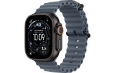 Apple Watch Ultra 3 GPS + Cellular 49mm Black Tit. Case w. Anchor Blue O. Band (MF254+MGCJ4)