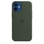 Чехол-накладка для iPhone 12 mini - Apple Silicone Case with MagSafe - Cyprus Green (MHKR3)