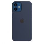 Чехол-накладка для iPhone 12 mini - Apple Silicone Case with MagSafe - Deep Navy (MHKU3)