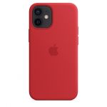 Чехол-накладка для iPhone 12 mini - Apple Silicone Case with MagSafe - (PRODUCT)RED (MHKW3)