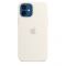 Чохол-накладка для iPhone 12/12 Pro - Apple Silicone Case with MagSafe - White (MHL53)