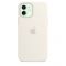 Чохол-накладка для iPhone 12/12 Pro - Apple Silicone Case with MagSafe - White (MHL53)
