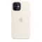 Чохол-накладка для iPhone 12/12 Pro - Apple Silicone Case with MagSafe - White (MHL53)