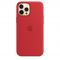 Чехол-накладка для iPhone 12 Pro Max - Apple Silicone Case with MagSafe - (PRODUCT)RED (MHLF3)