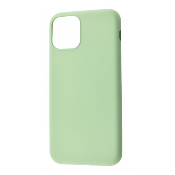 Чехол-накладка Silicone cover My Colors with Packing iPhone 11 (mint gum)