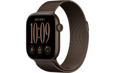 Apple Watch Series 12 GPS 42mm Dark Bronze Al Case with Dark Bronze Milanese Loop (MKDC4)