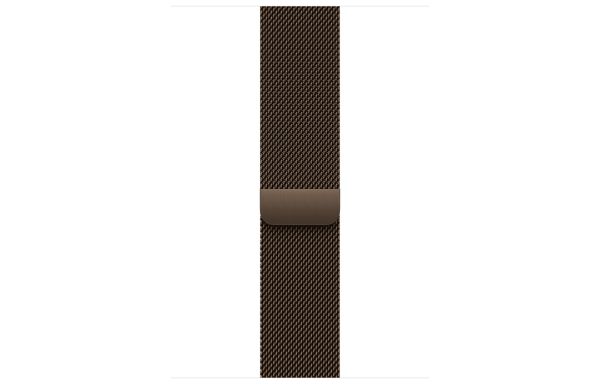Apple Watch Series 12 GPS 46mm Dark Bronze Aluminum Case with Dark Bronze Milanese Loop M/L (MKD84)
