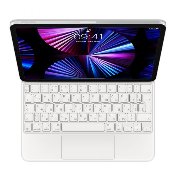 Клавіатура Apple Magic Keyboard для iPad Pro 11" (3nd Gen) / iPad Air 2020 - White (MJQJ3)