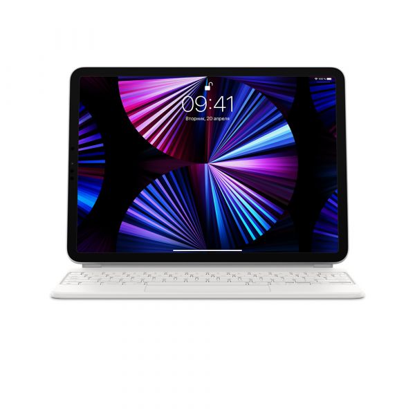 Клавіатура Apple Magic Keyboard для iPad Pro 11" (3nd Gen) / iPad Air 2020 - White (MJQJ3)