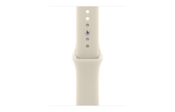 Apple Watch Series 12 GPS + Cellular 42mm Light Gold Aluminum Case with Sand Sport Band M/L (MJG34)