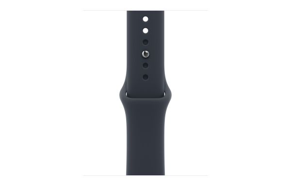 Apple Watch Series 12 GPS 42mm Space Gray Aluminum Case with Navy Blue Sport Band M/L (MJE94)