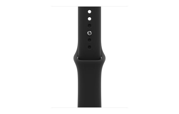 Apple Watch Series 12 GPS + Cellular 42mm Black Aluminum Case with Black Sport Band S/M (MJG04)