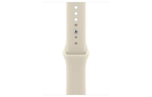 Apple Watch Series 12 GPS + Cellular 46mm Light Gold Aluminum Case with Sand Sport Band M/L (MJGC4)