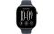 Apple Watch Series 12 GPS + Cellular 46mm Space Gray Al Case with Navy Blue Sport Band S/M (MJG64)