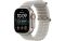 Apple Watch Ultra 4 Natural Titanium Case with Translucent Gray Ocean Band (MJAD4)