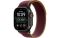 Apple Watch Ultra 4 Black Titanium Case with Burgundy Trail Loop - M/L (MJC44)