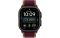 Apple Watch Ultra 4 Black Titanium Case with Burgundy Trail Loop - M/L (MJC44)