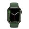 Apple Watch Series 7 LTE 41mm Green Aluminum Case with Clover Sport Band (MKH93)