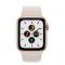 Apple Watch SE LTE 40mm Gold Aluminum Case With Starlight Sport Band (MKQN3)